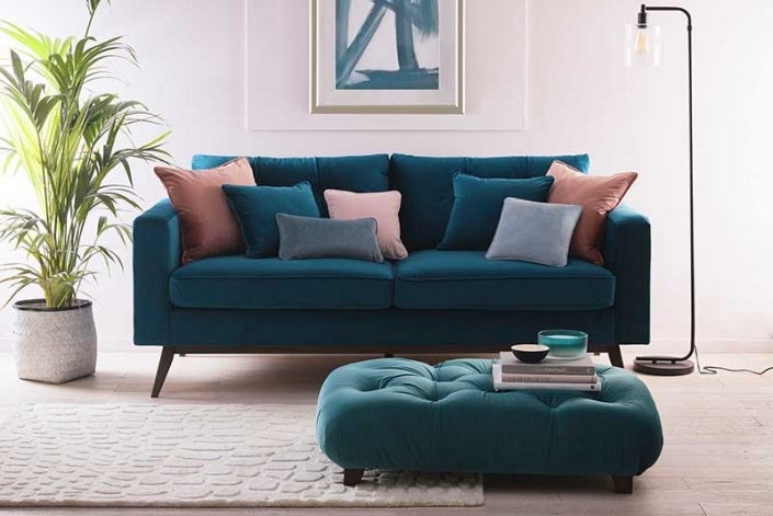 Alvar Kingfisher Alvar Kingfisher fabric